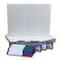 Flipside Two-Sided Dry Erase Boards, XY Axis/Plain, 9in. x 12in., with Colored Pens + Erasers, 12PK 19100 - alternate 1